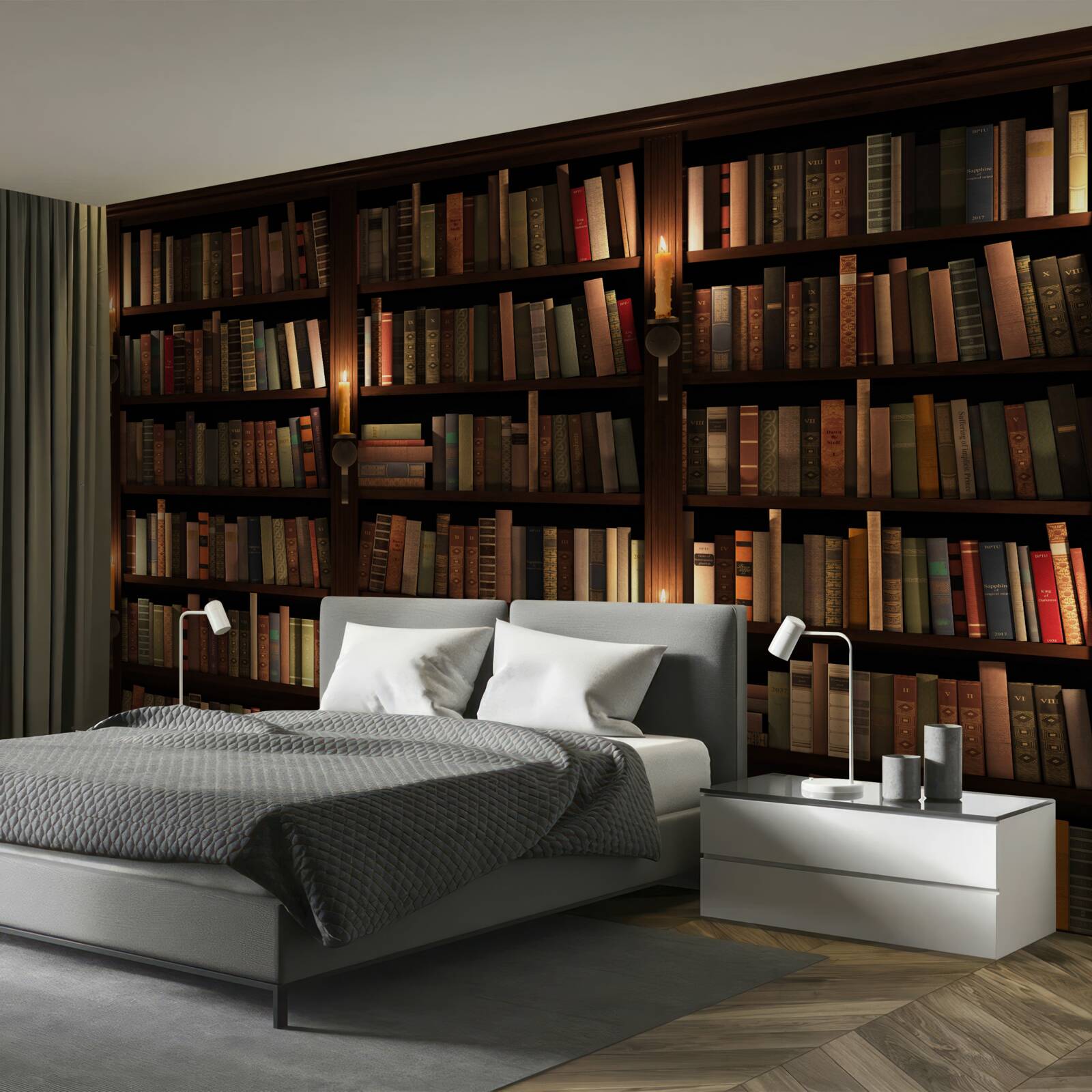 Fotobehang rijke historische bibliotheek