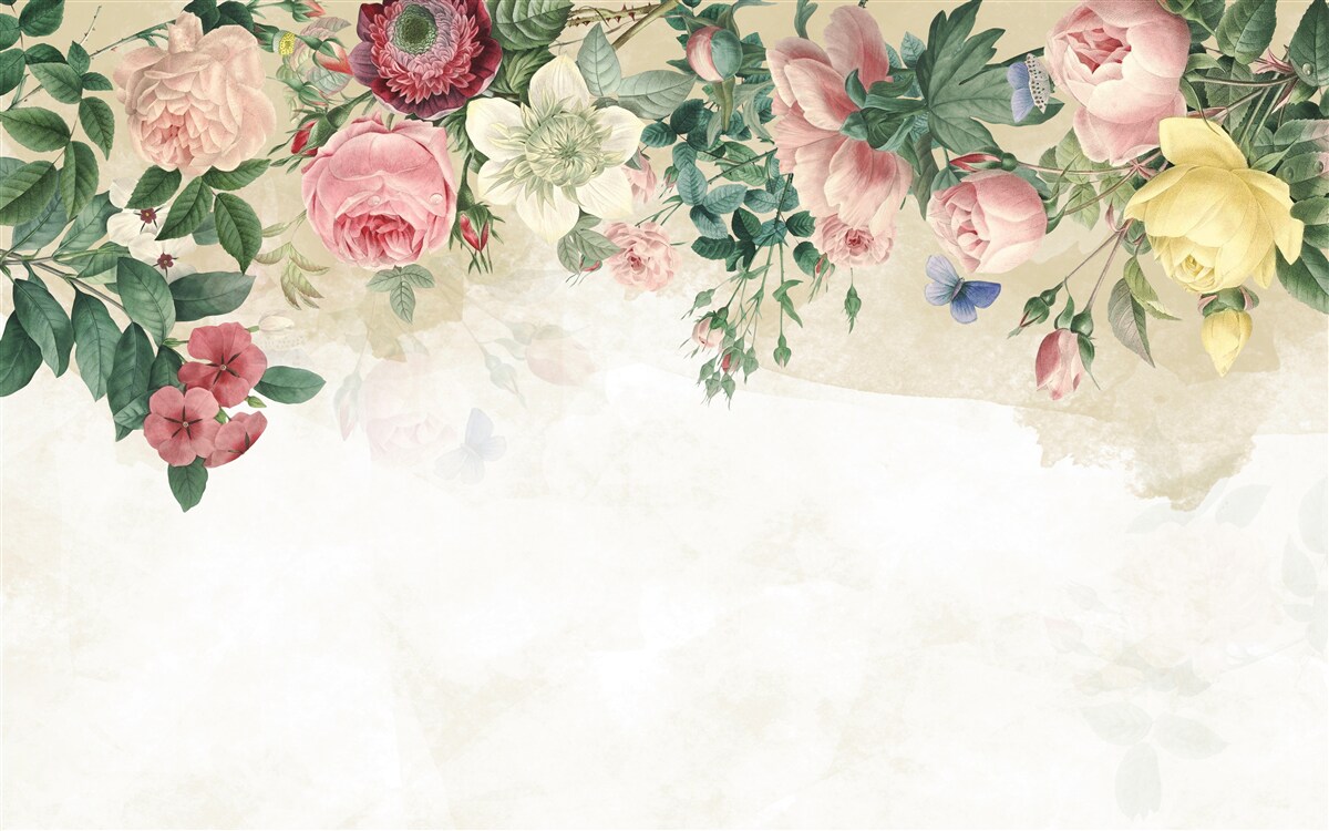 Fotobehang roze bloemknoppen in verschillende tinten