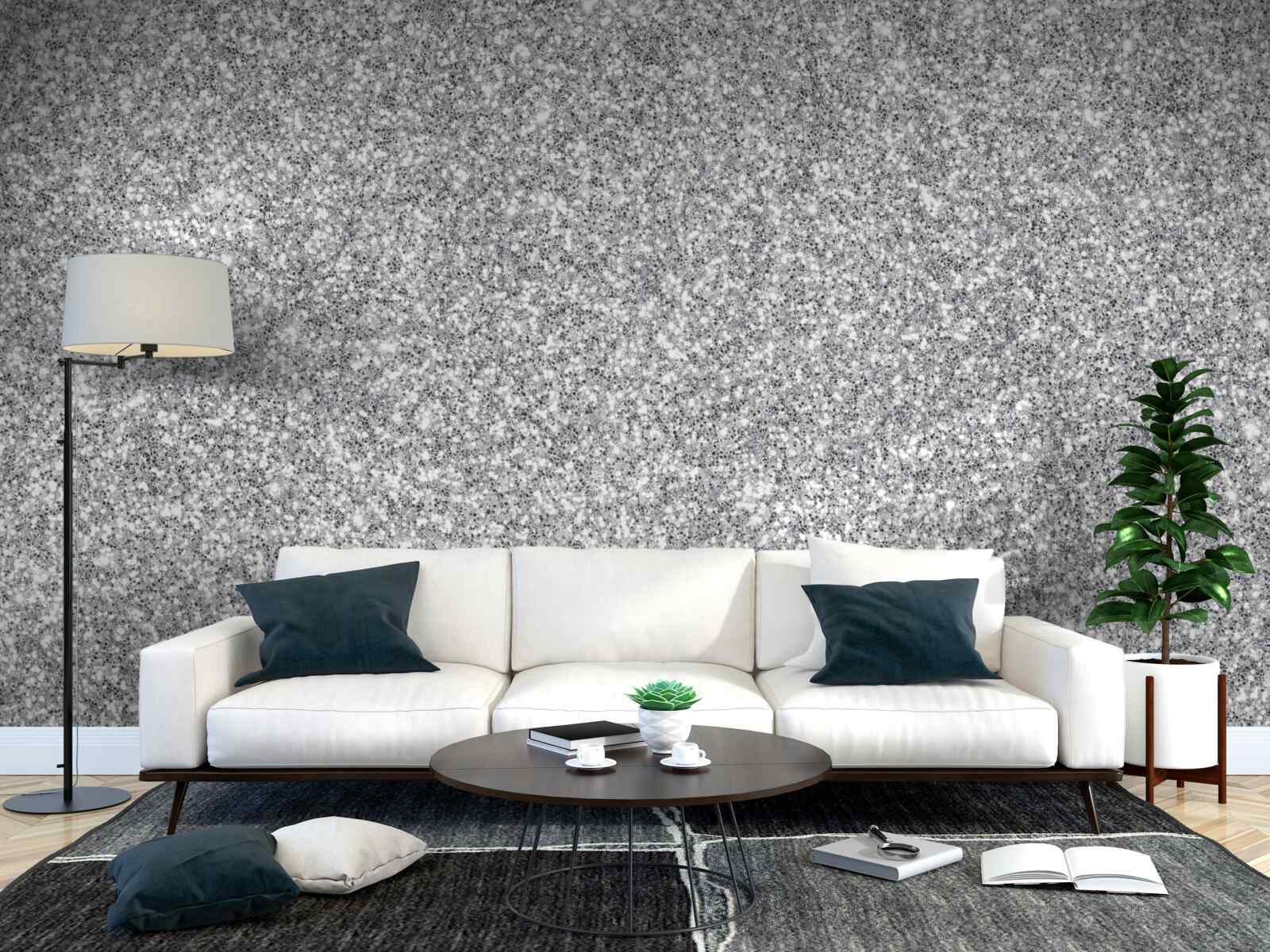 Fotobehang zwak achtergrondgeluid