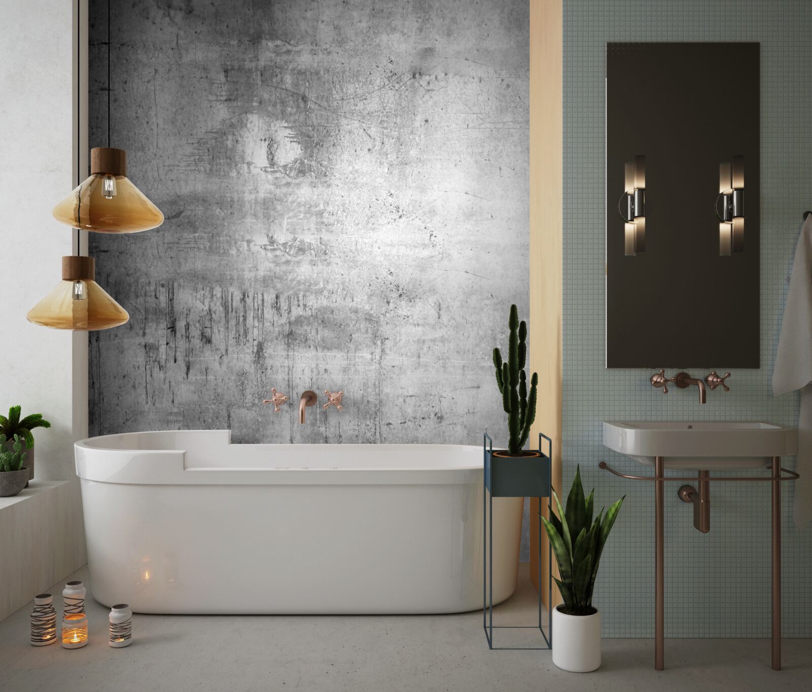 Fotobehang metalen oppervlak in grijstinten