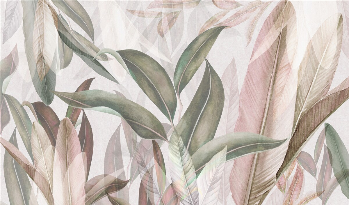 Fotobehang varenbladeren uit de tropen