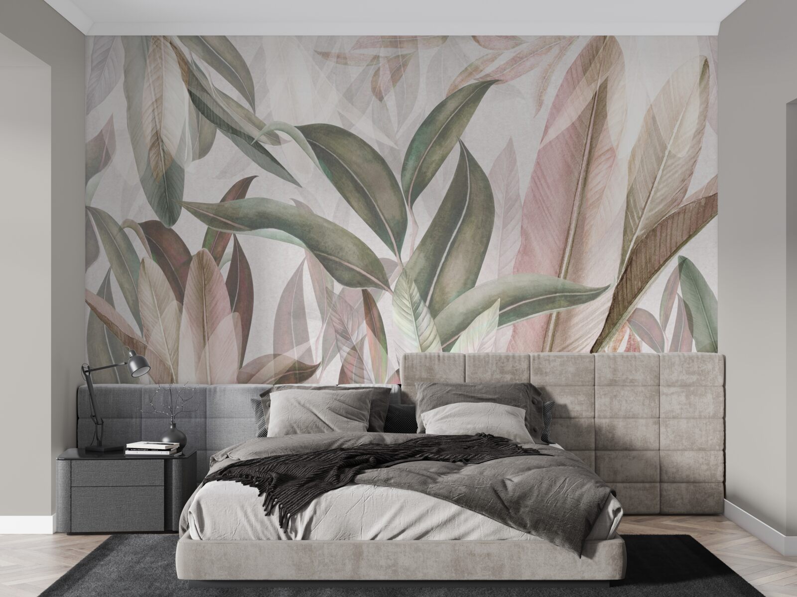 Fotobehang varenbladeren uit de tropen