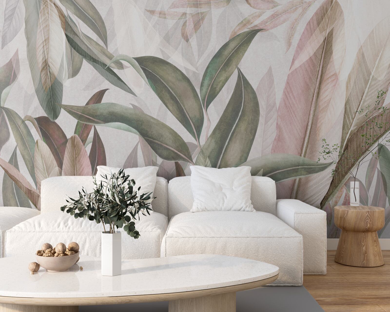 Fotobehang varenbladeren uit de tropen