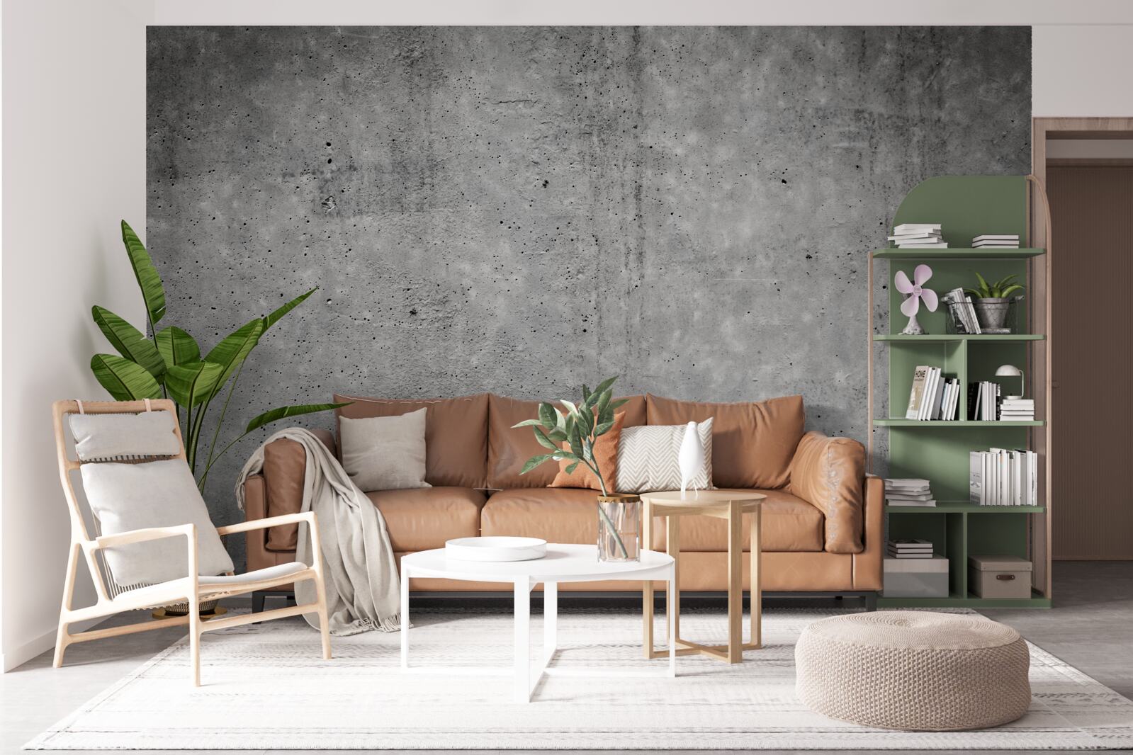 Fotobehang onscherpe grijze achtergrond