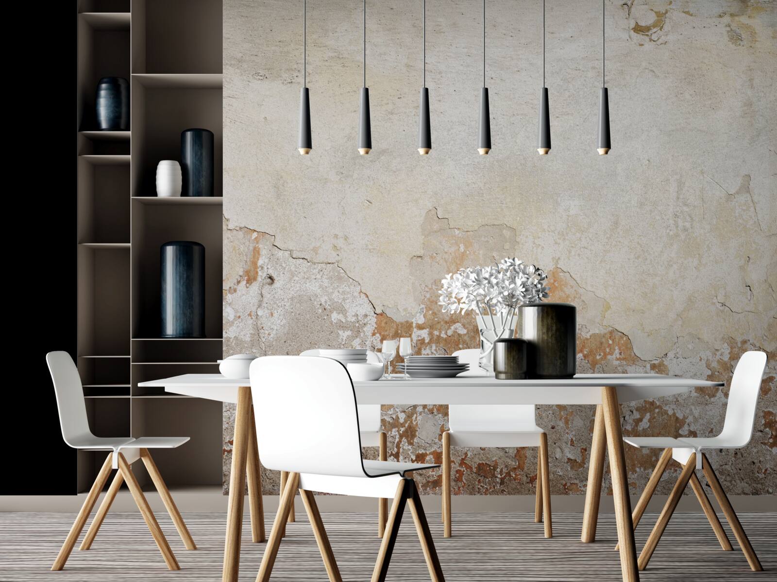 Fotobehang tekenen van herfst in de tropen