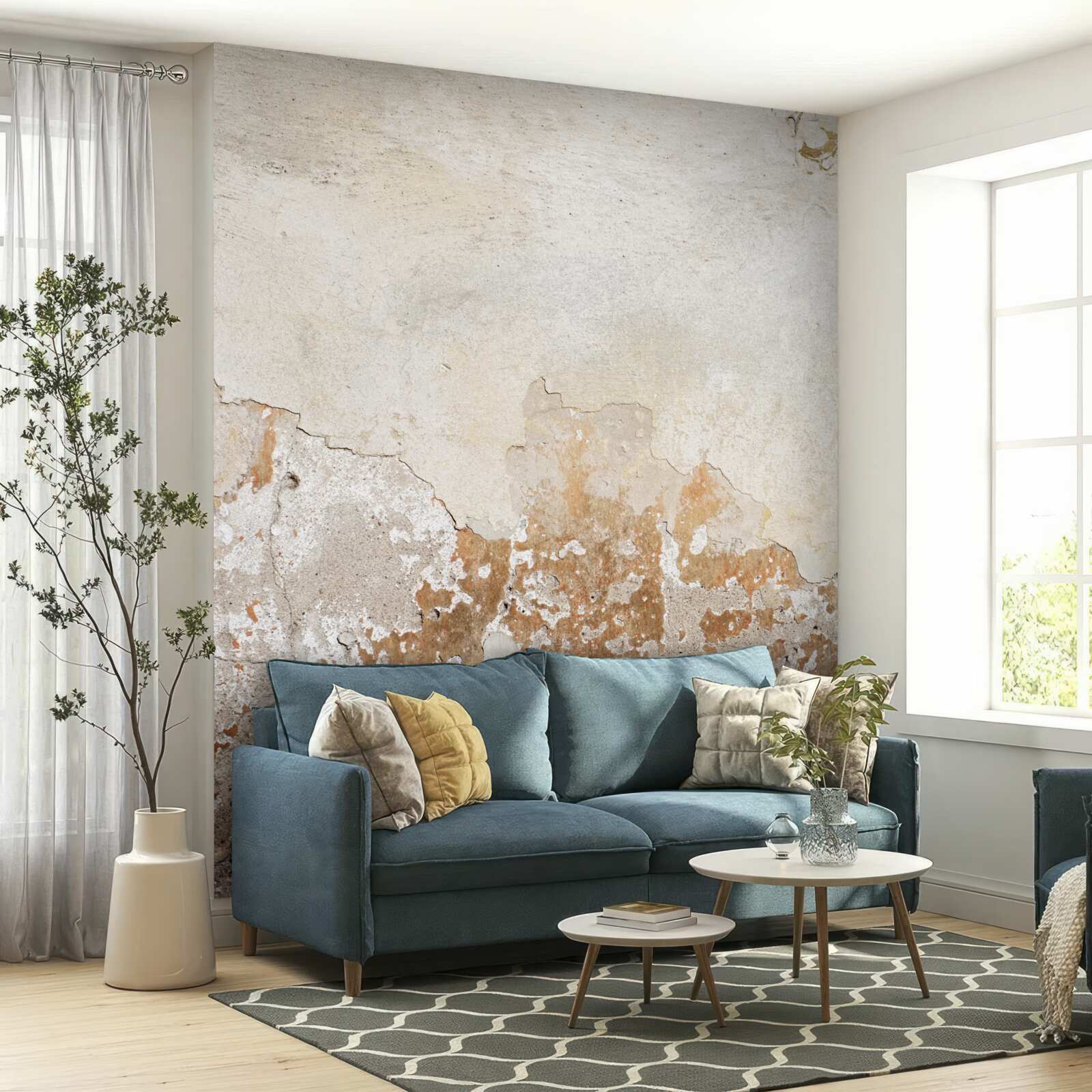 Fotobehang tekenen van herfst in de tropen