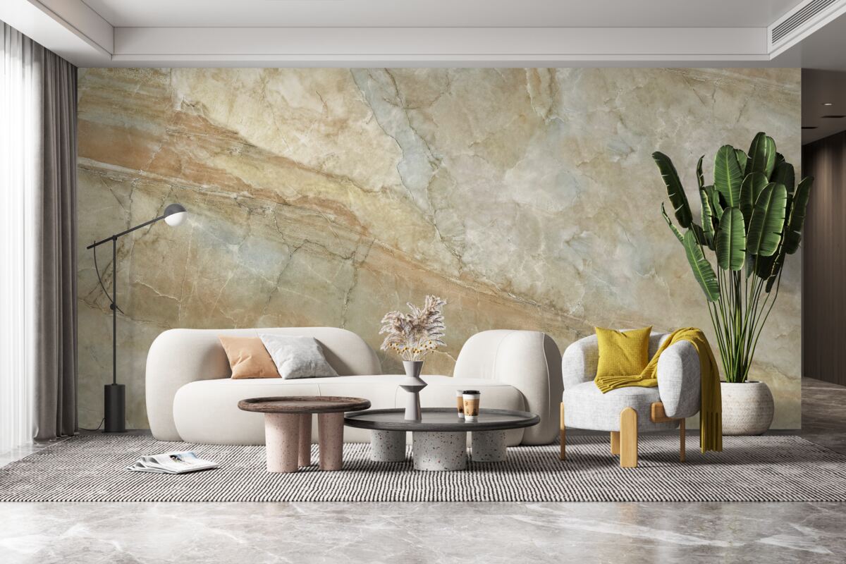 Fotobehang weerspiegeling van de sterrenhemel in het water