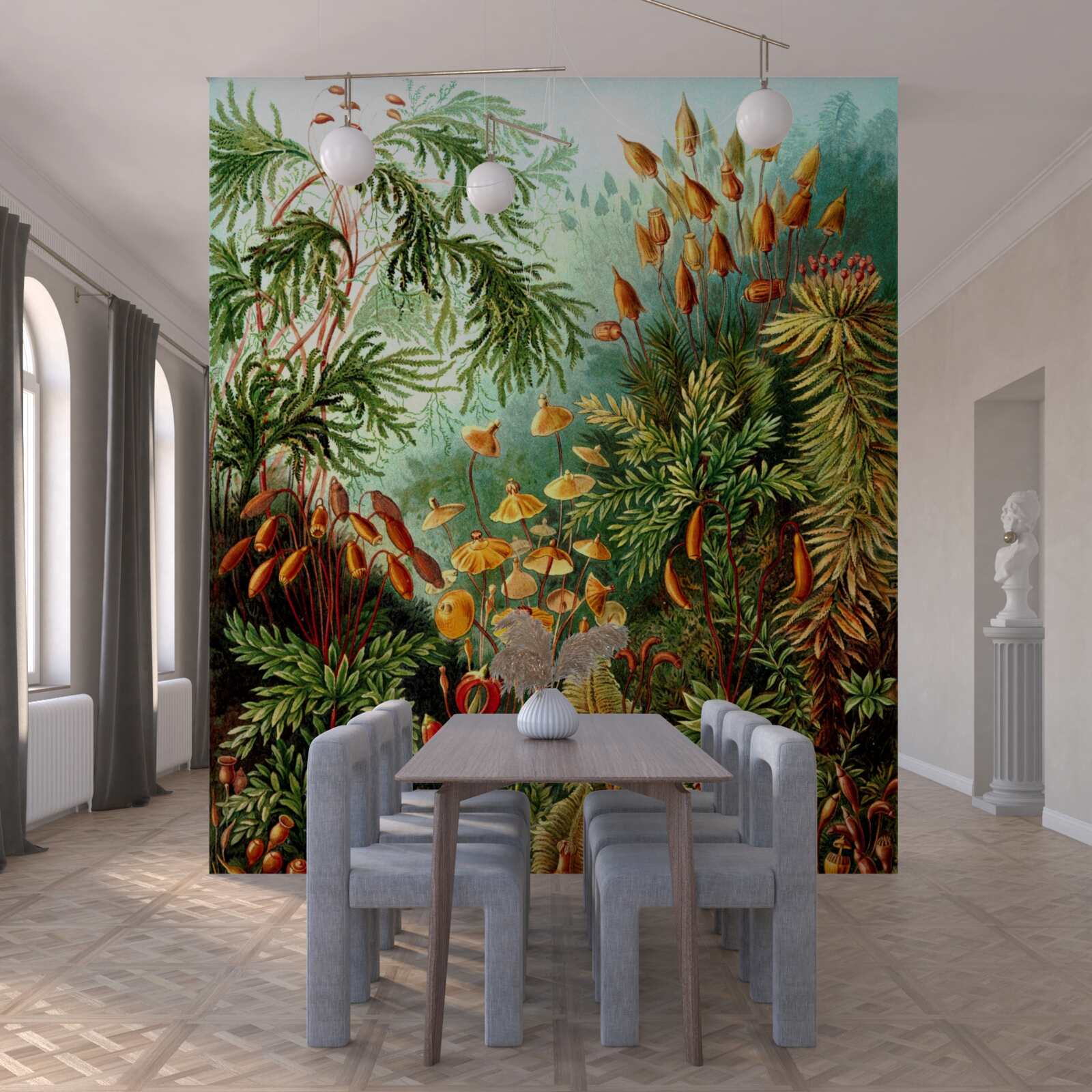 Fotobehang prachtige regenwoudtinten