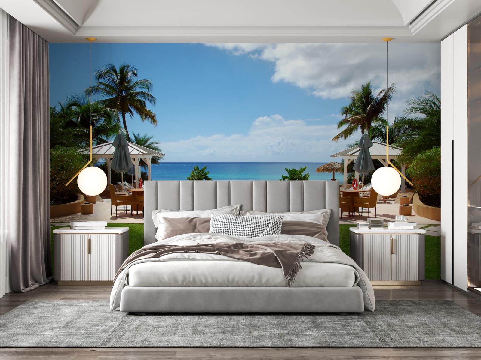 Fotobehang morski basis