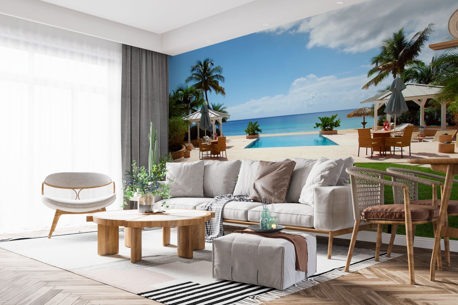 Fotobehang morski basis