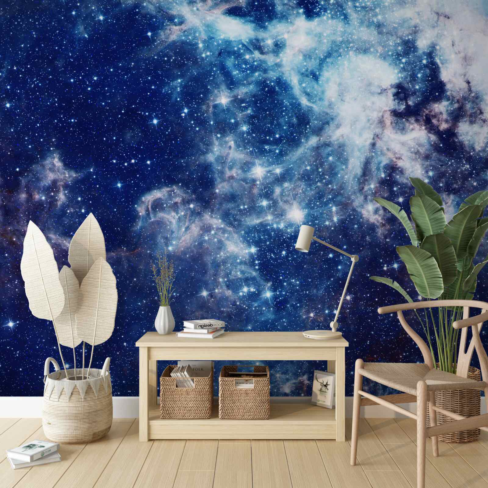 Fotobehang de ongeëvenaarde grootte van het universum