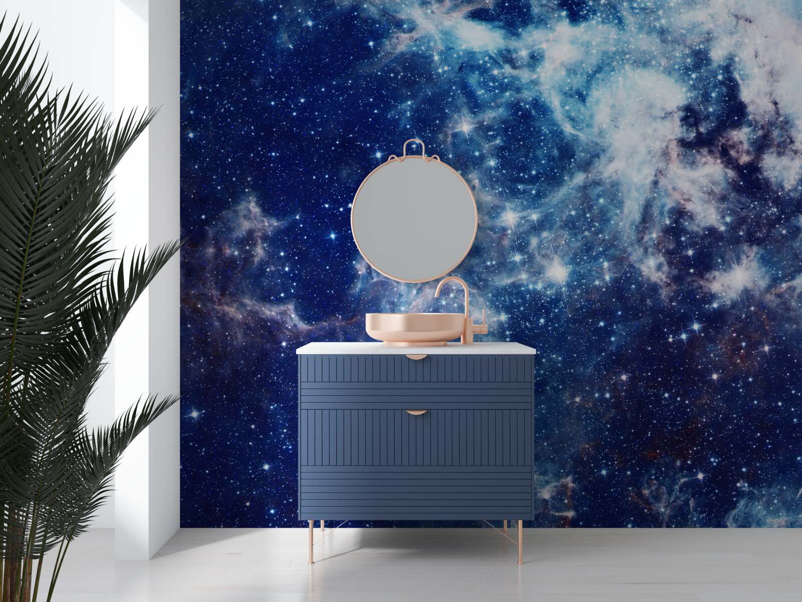 Fotobehang de ongeëvenaarde grootte van het universum