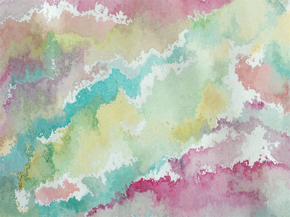 Fotobehang samenvatting van het noorderlicht