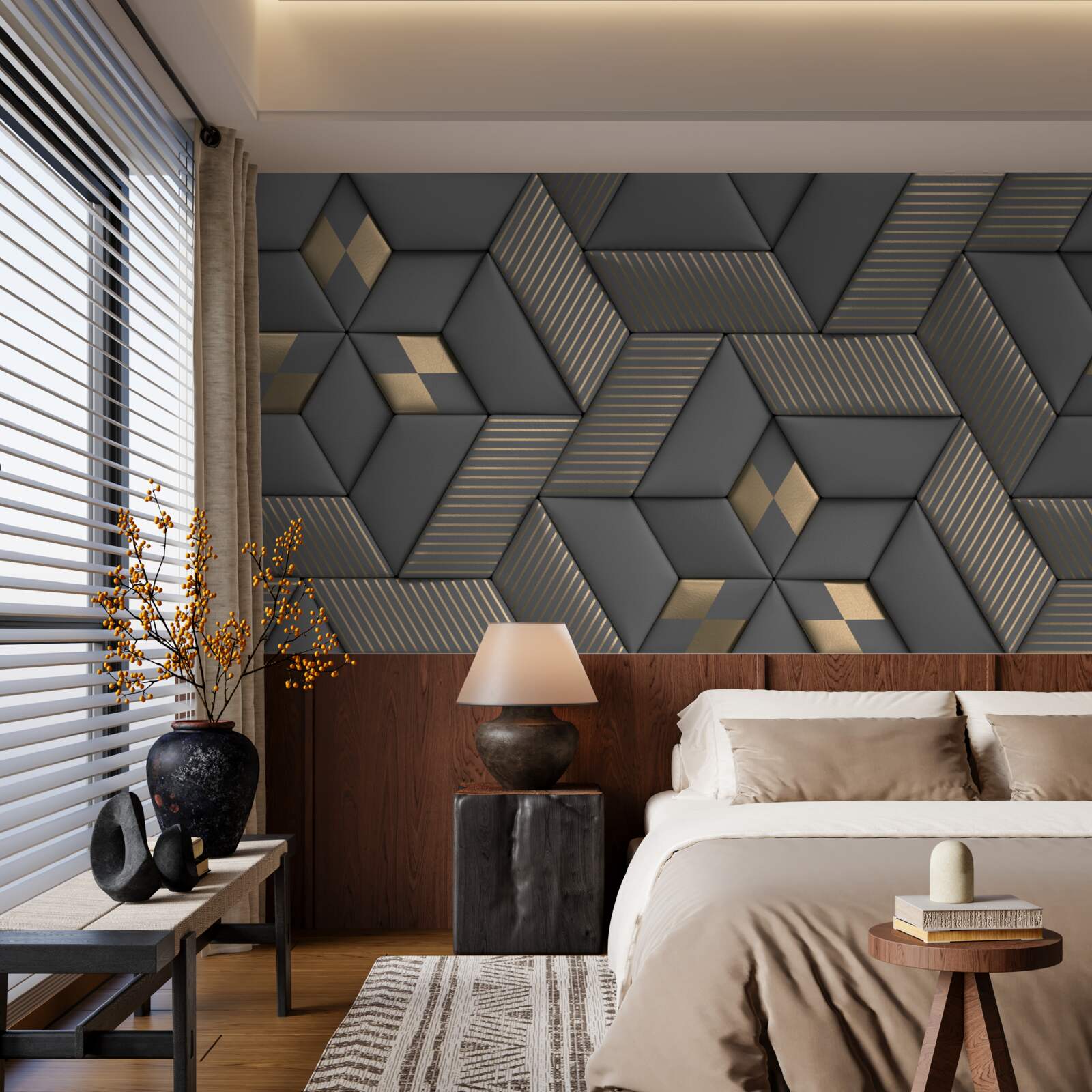 Fotobehang sectie is verkrijgbaar in verschillende texturen