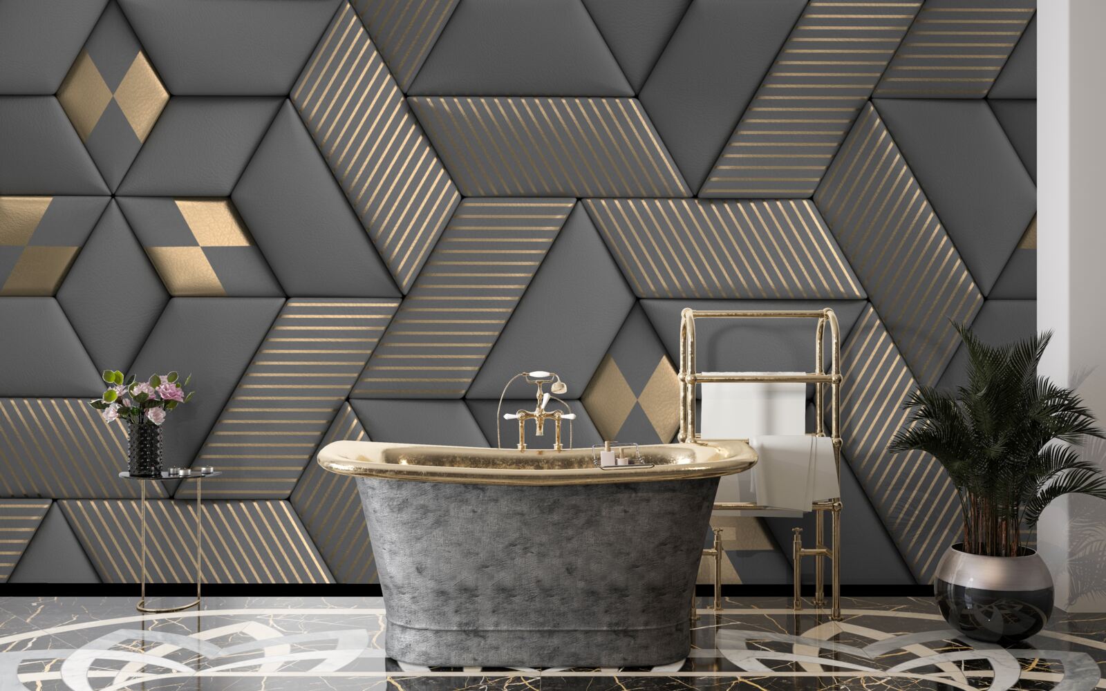 Fotobehang sectie is verkrijgbaar in verschillende texturen