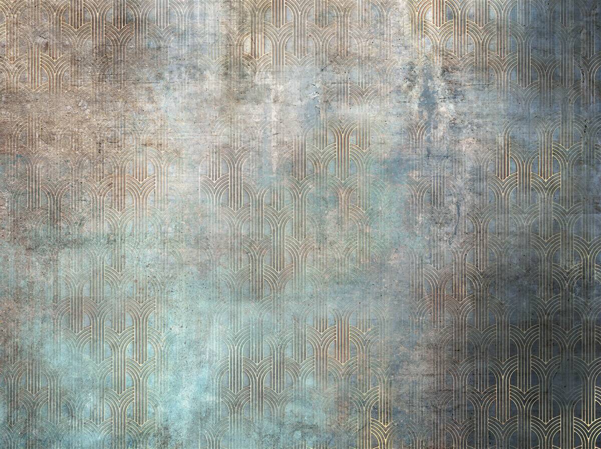 Fotobehang regen die 's nachts op water valt