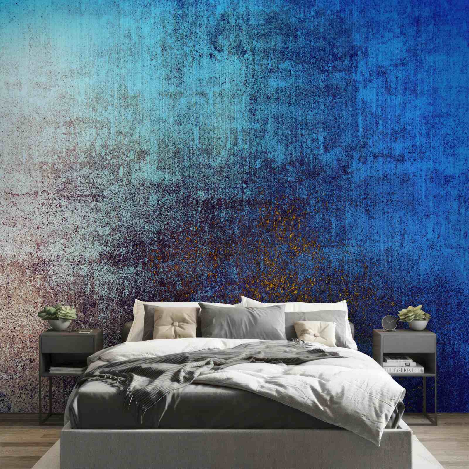 Fotobehang de dag maakt plaats voor de duisternis van de nacht