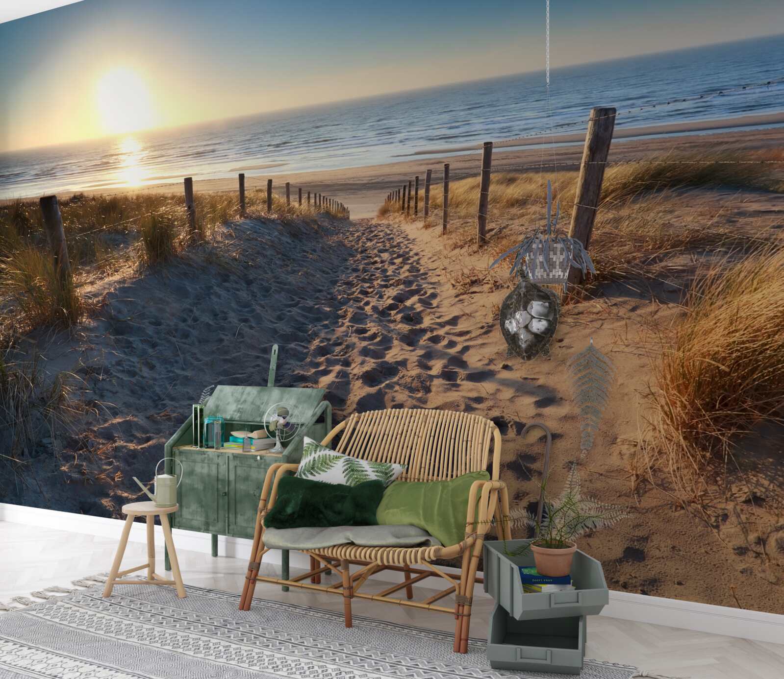 Fotobehang mooi strand