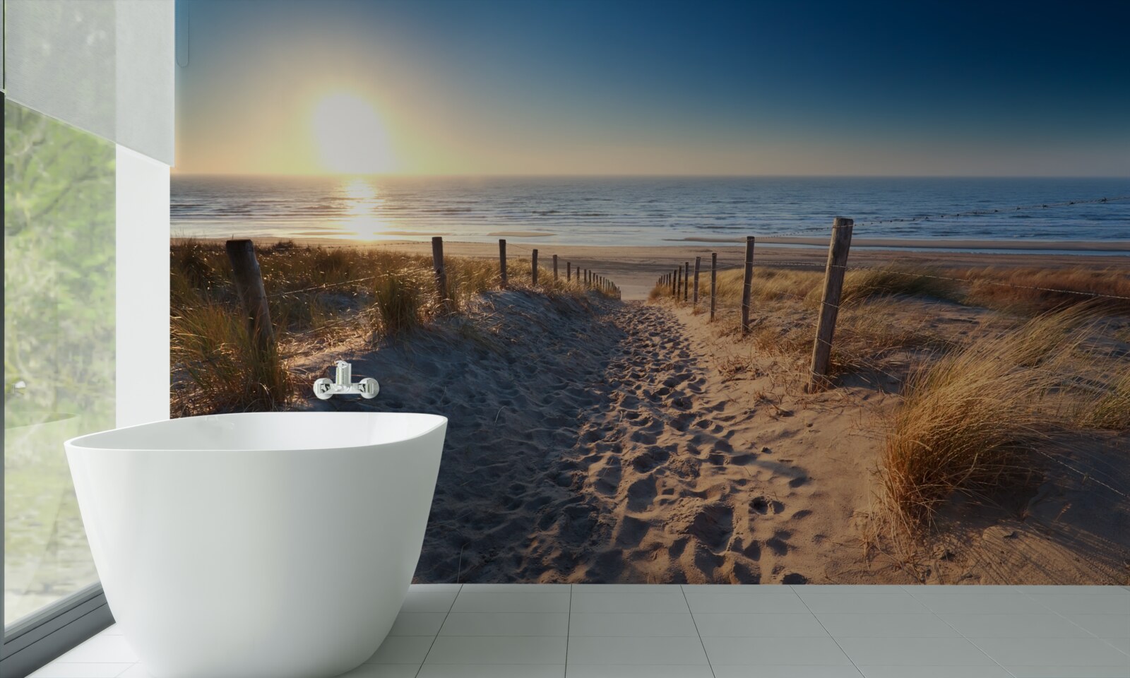 Fotobehang mooi strand