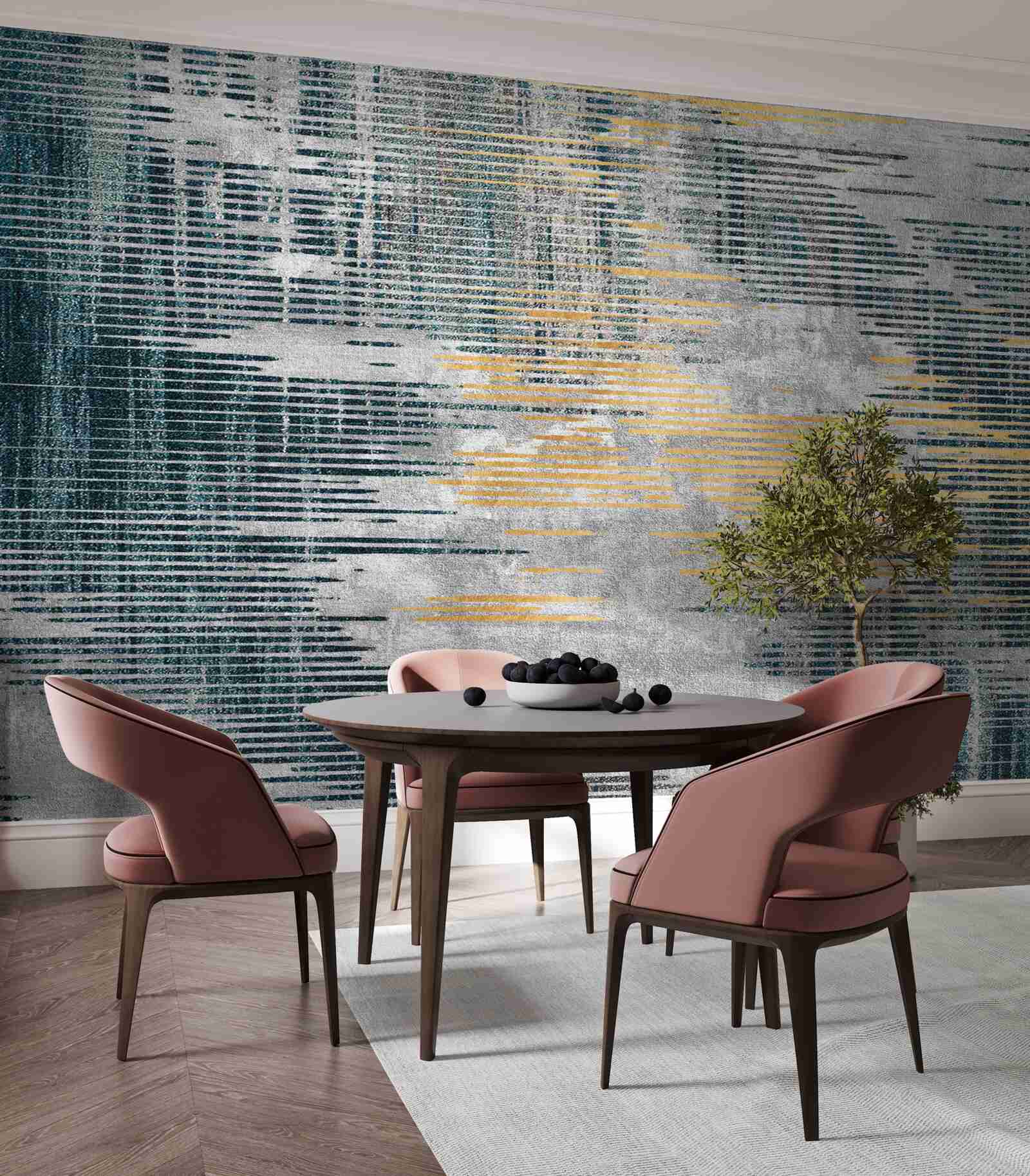 Fotobehang stormwolken