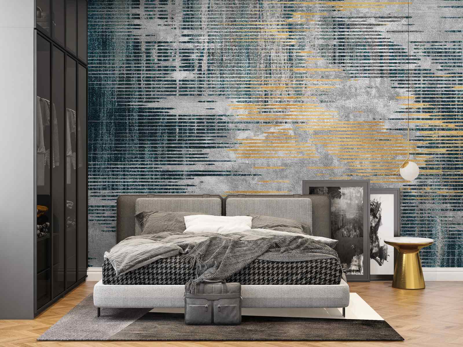 Fotobehang stormwolken