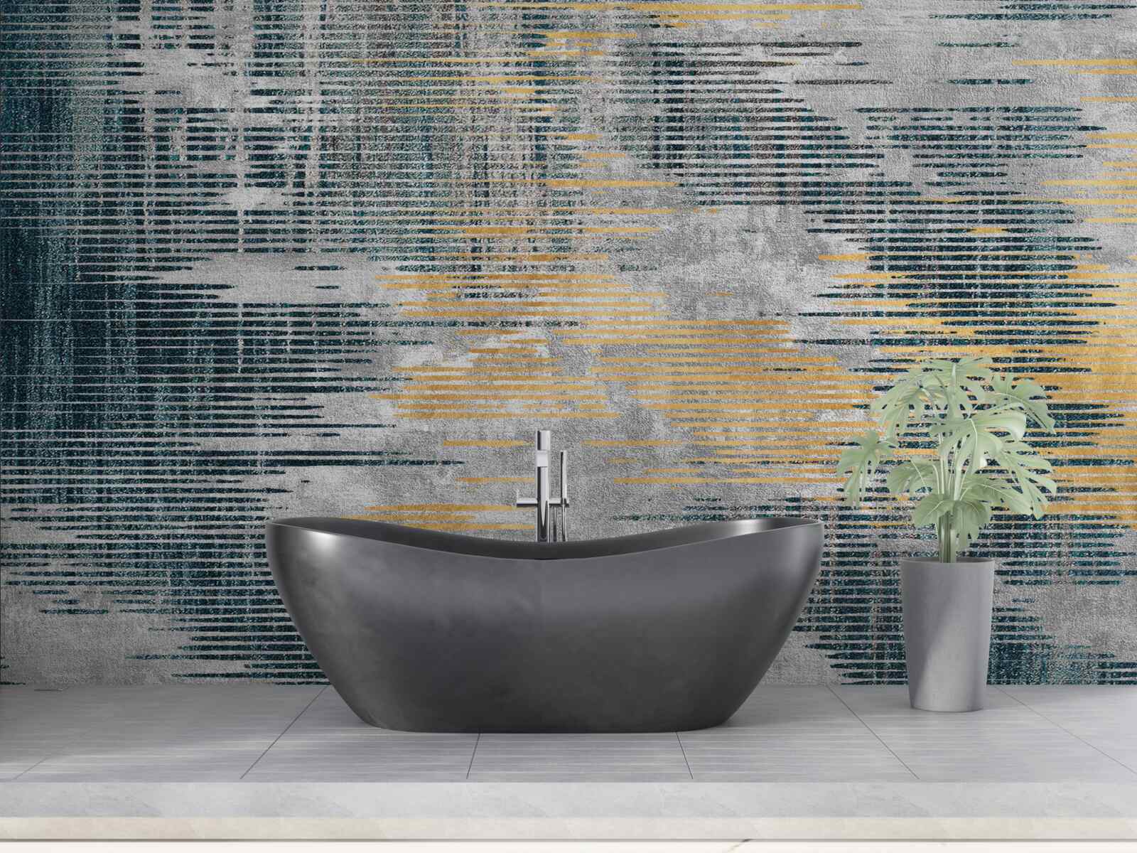 Fotobehang stormwolken