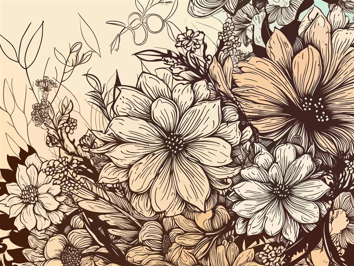 Fotobehang tropische bloemen vol kleur