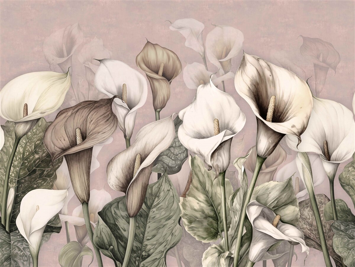 Fotobehang hoopje bleke uitwerpselen