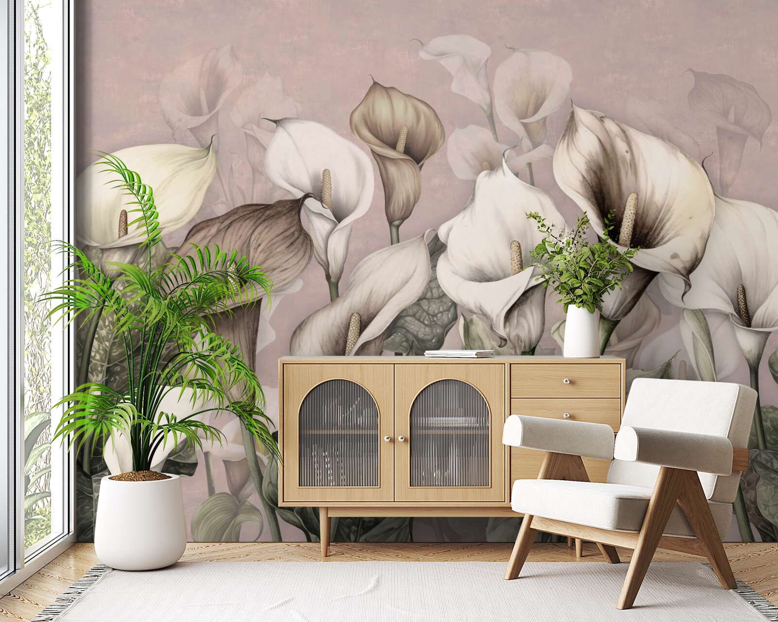 Fotobehang hoopje bleke uitwerpselen