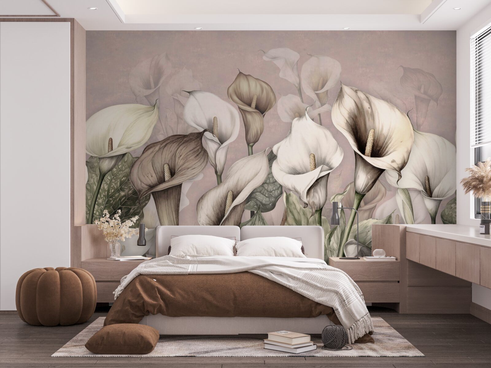 Fotobehang hoopje bleke uitwerpselen