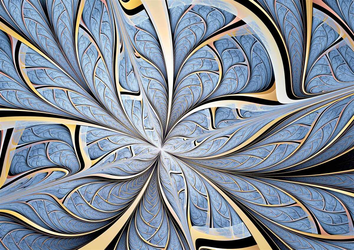 Fotobehang het plafond is van glas, waardoor je naar de hemel kunt kijken