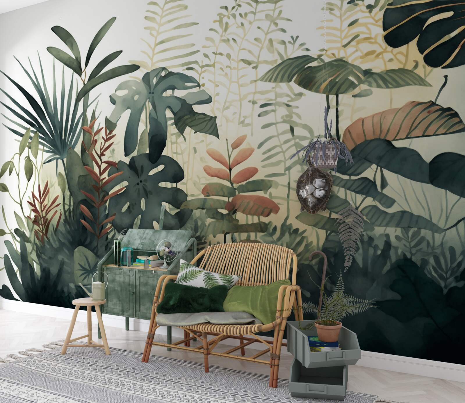 Fotobehang nacht omhult de tropen