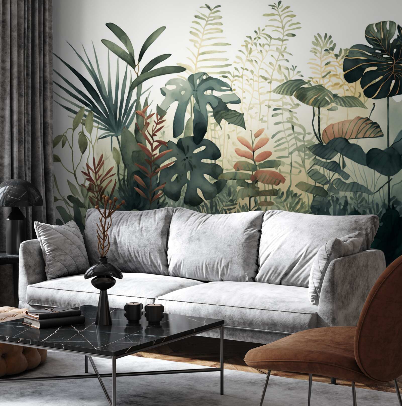 Fotobehang nacht omhult de tropen