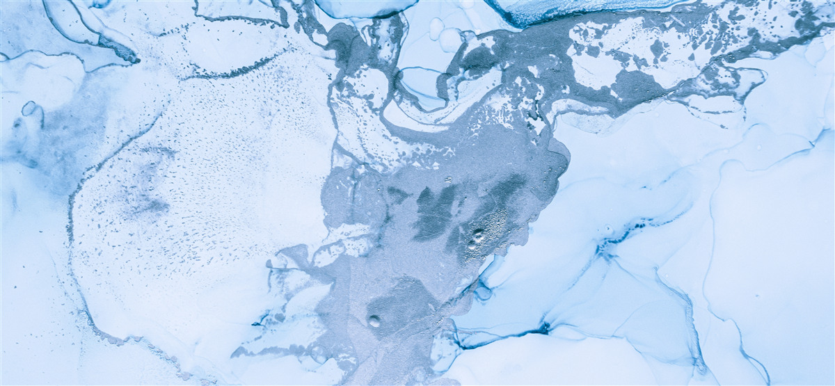 Fotobehang combinatie van turquoise en blauwe zeegolven