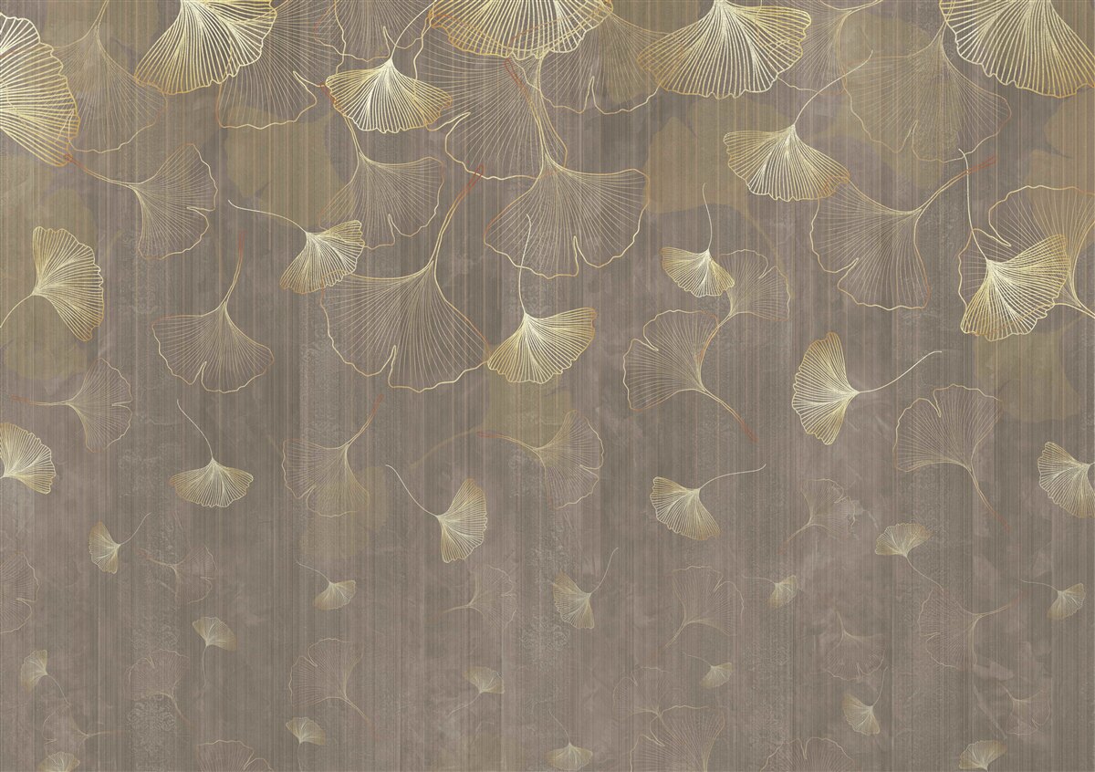 Fotobehang bloemblaadjes die uit de lucht vallen