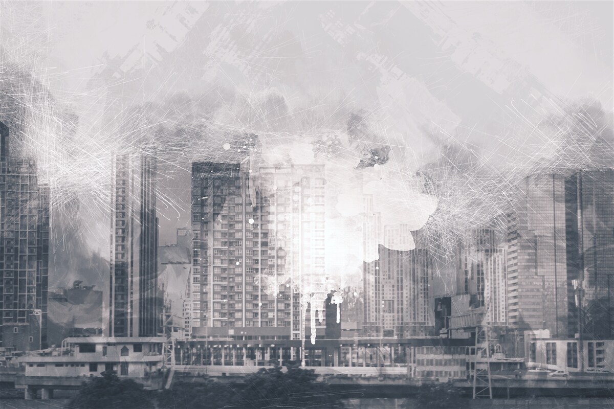 Fotobehang het ritme van new york