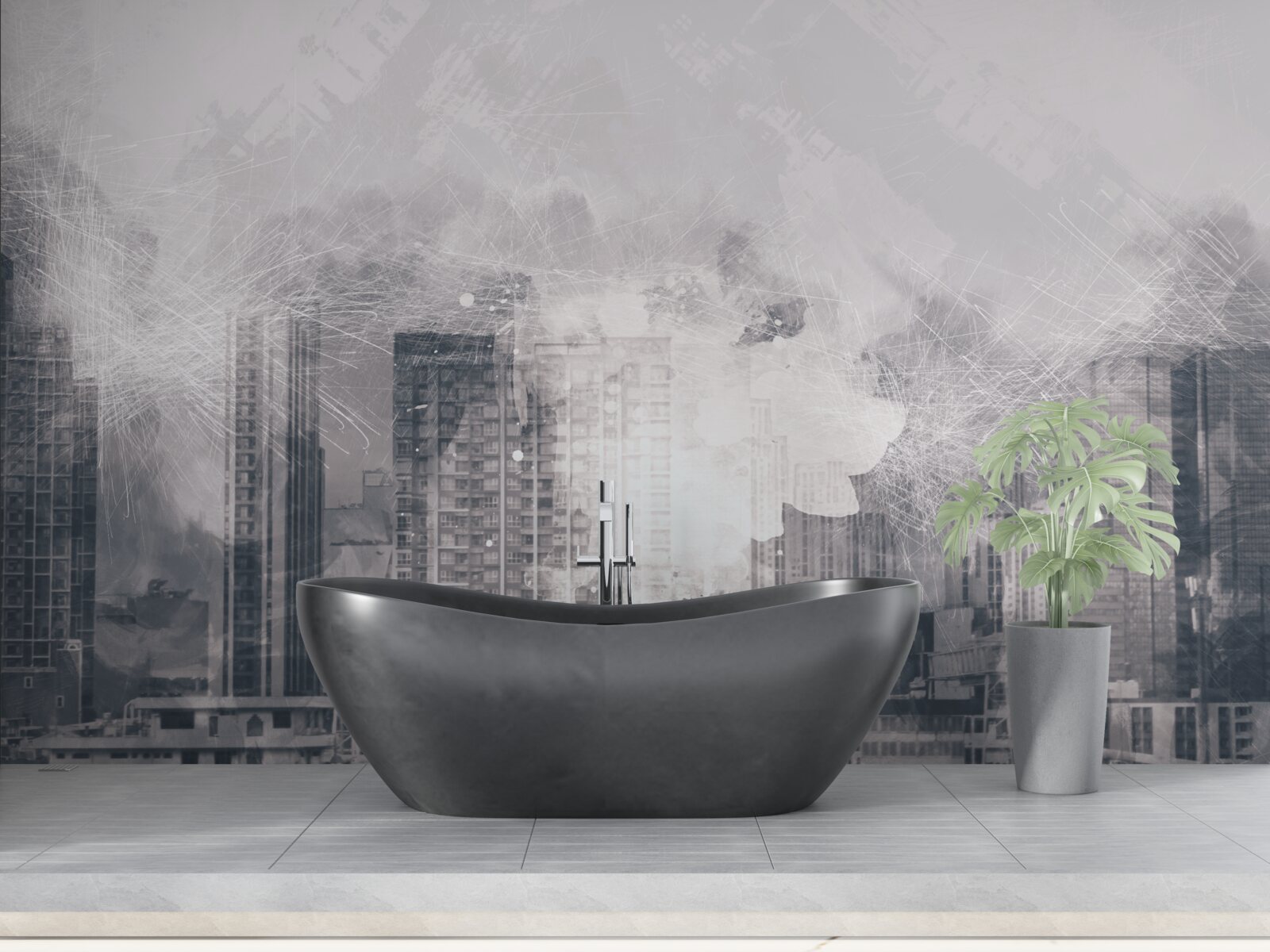 Fotobehang het ritme van new york