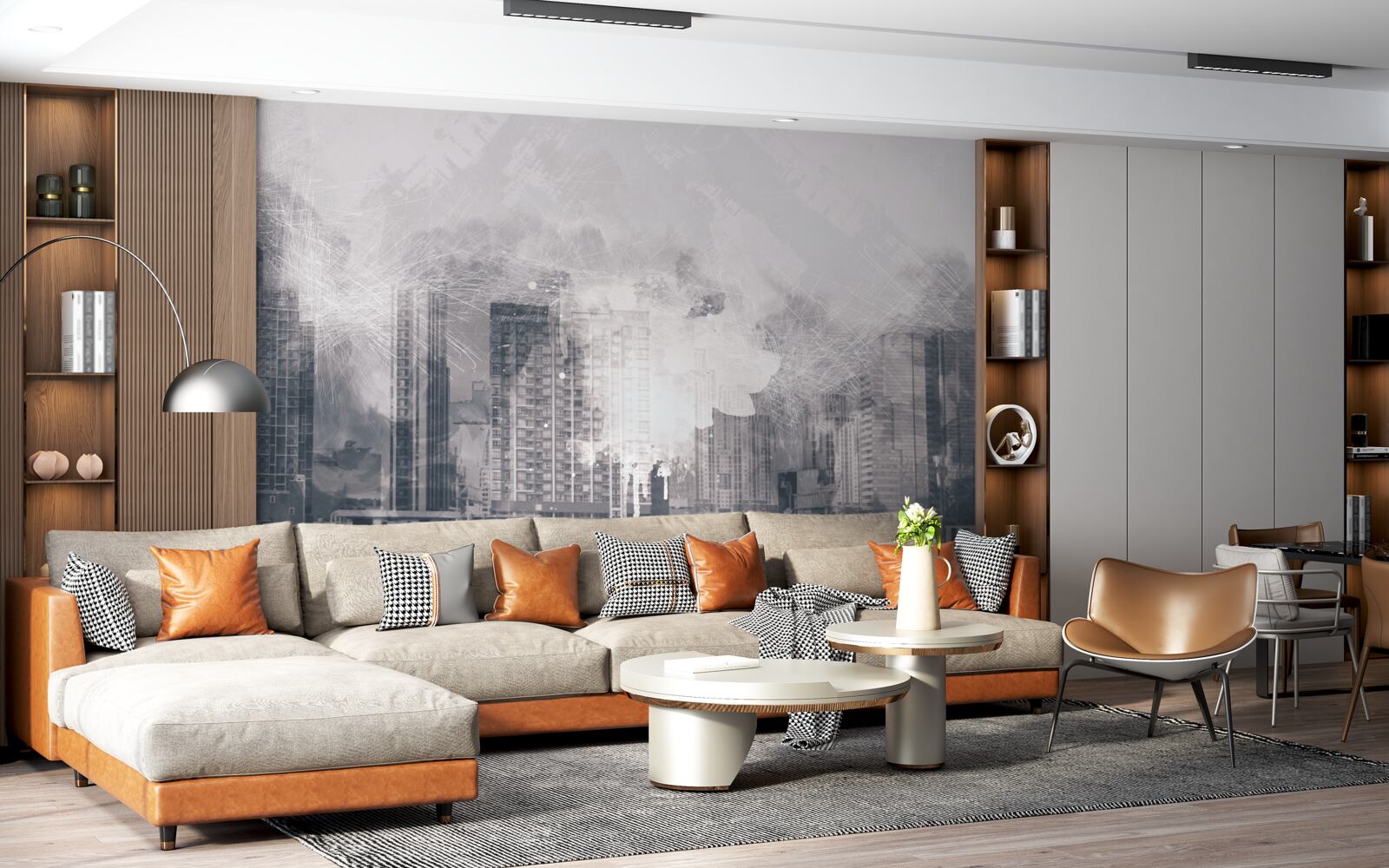 Fotobehang het ritme van new york