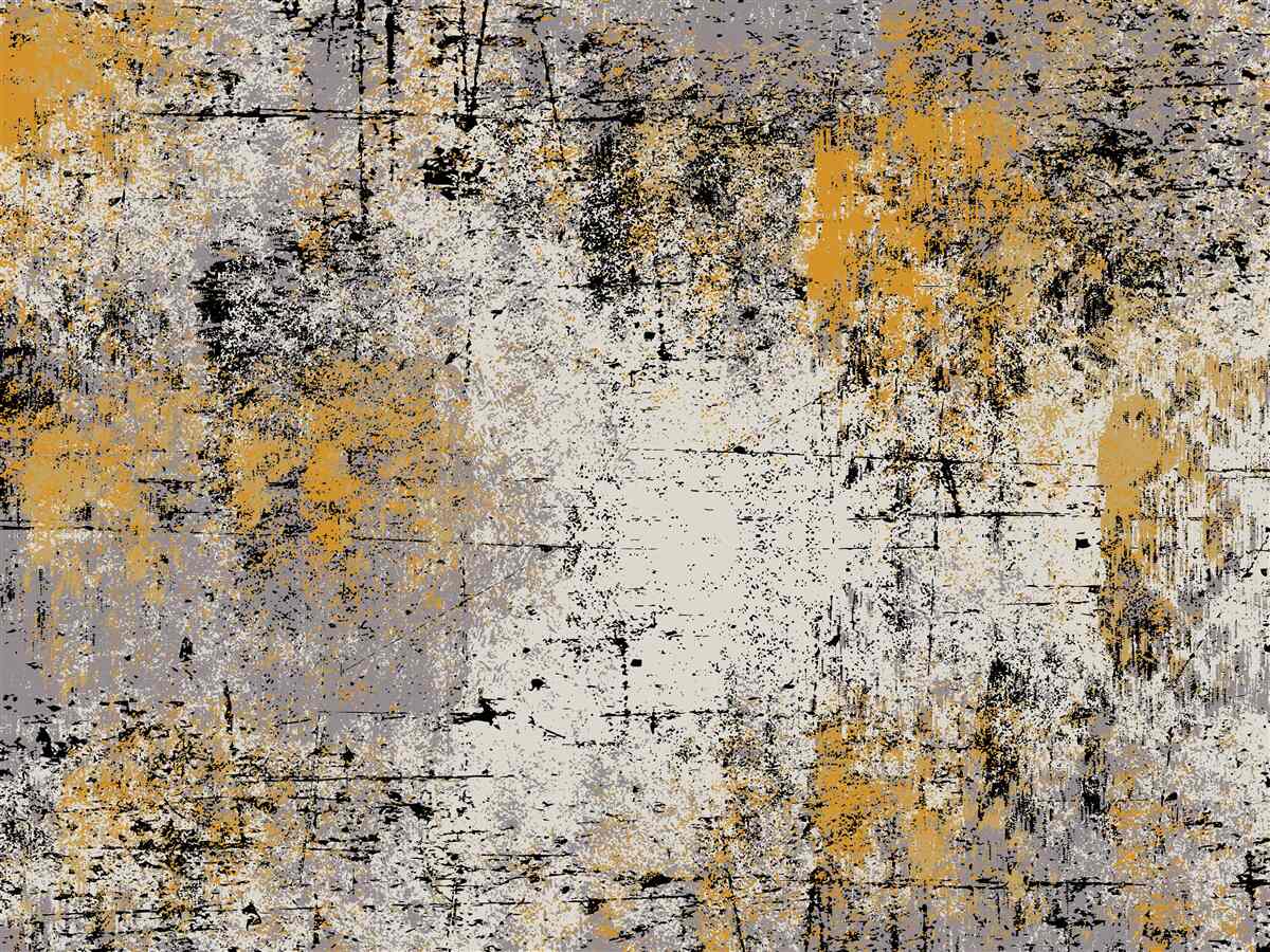 Fotobehang abstractie op een kalme herfstkust