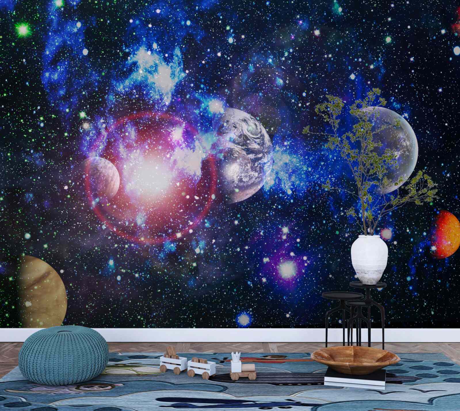 Fotobehang een ruim en mysterieus universum