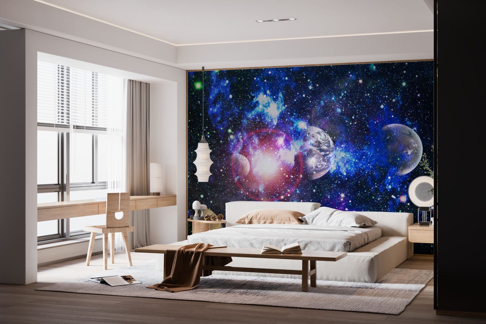 Fotobehang een ruim en mysterieus universum