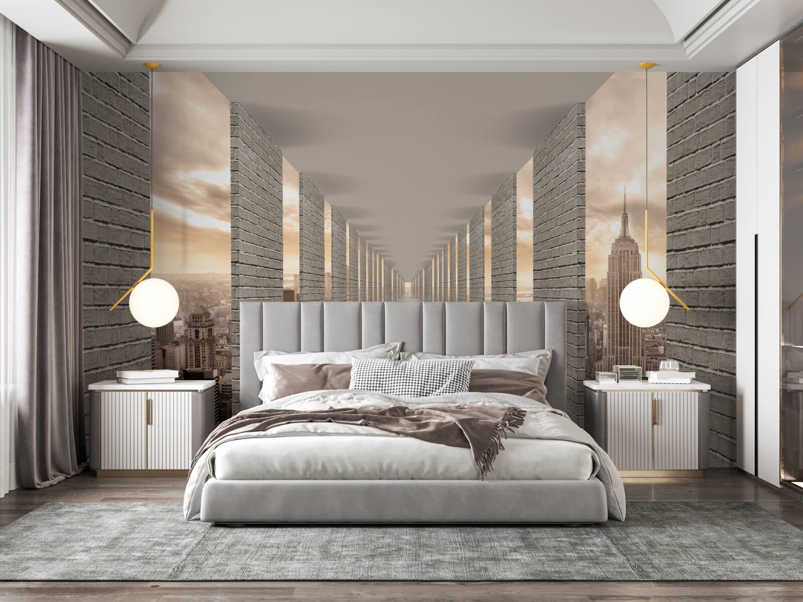 Fotobehang de tunnel van new york