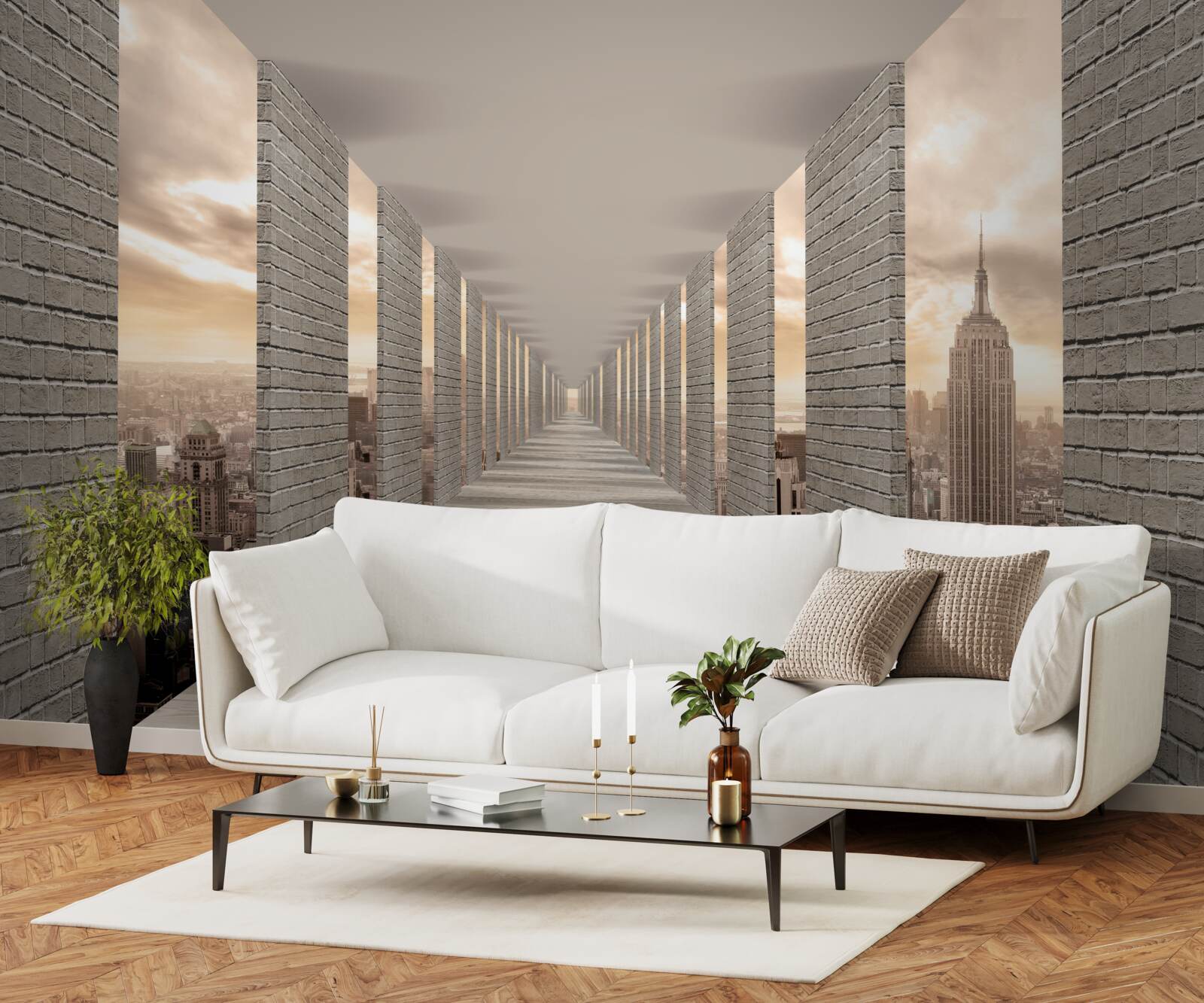 Fotobehang de tunnel van new york