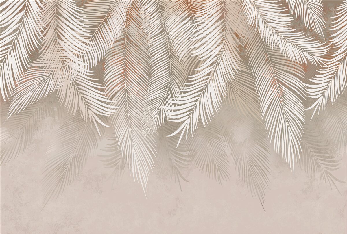 Fotobehang palmbladeren uit de tropen