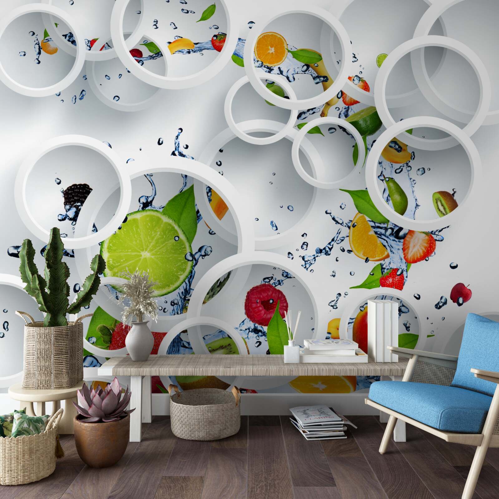 voor de eetkamer fotobehang