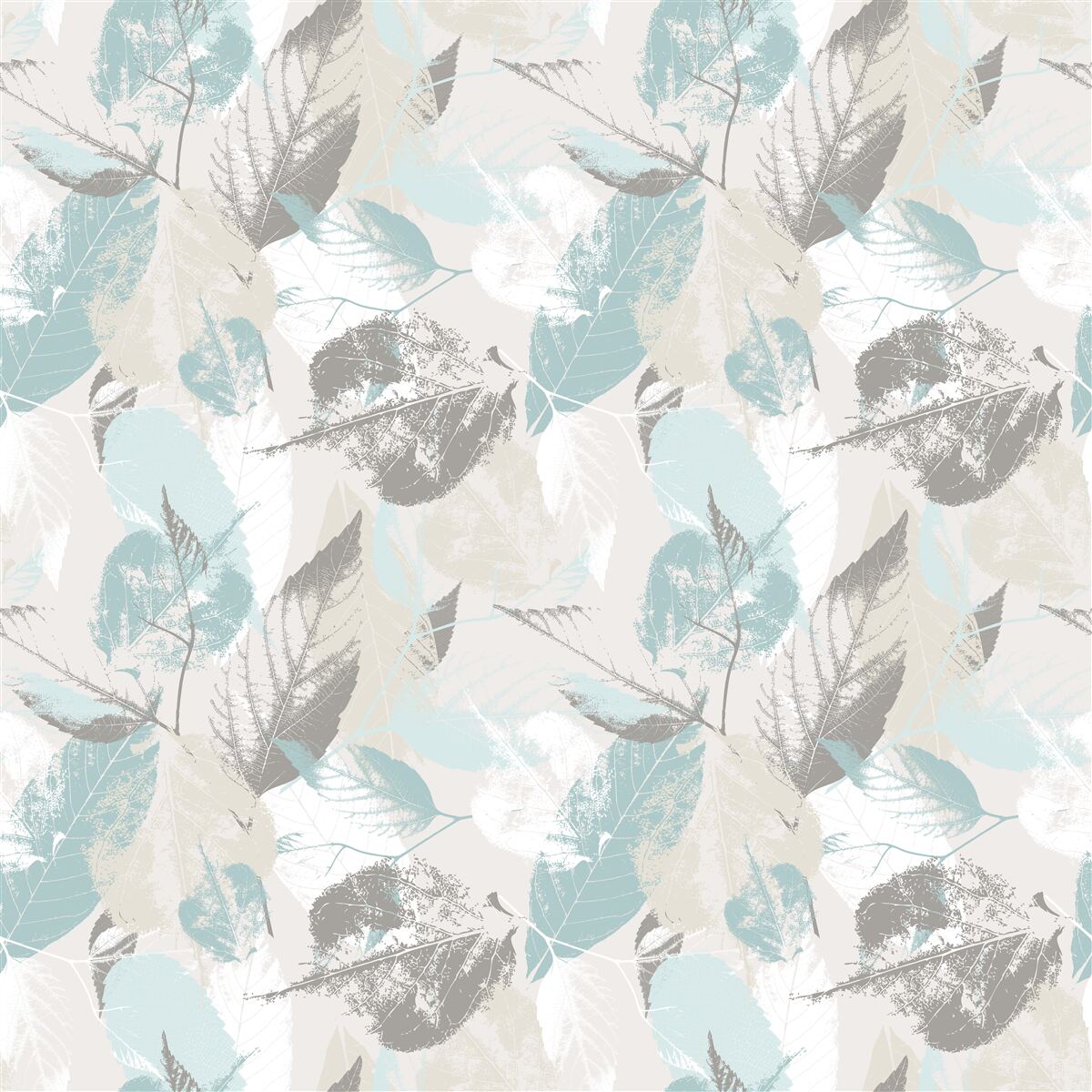 Fotobehang bladeren zijn geschilderd met penseelstreken