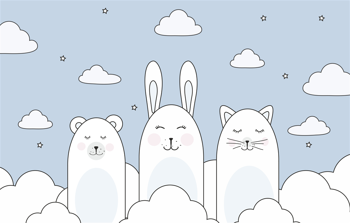 Fotobehang kinderen in de show