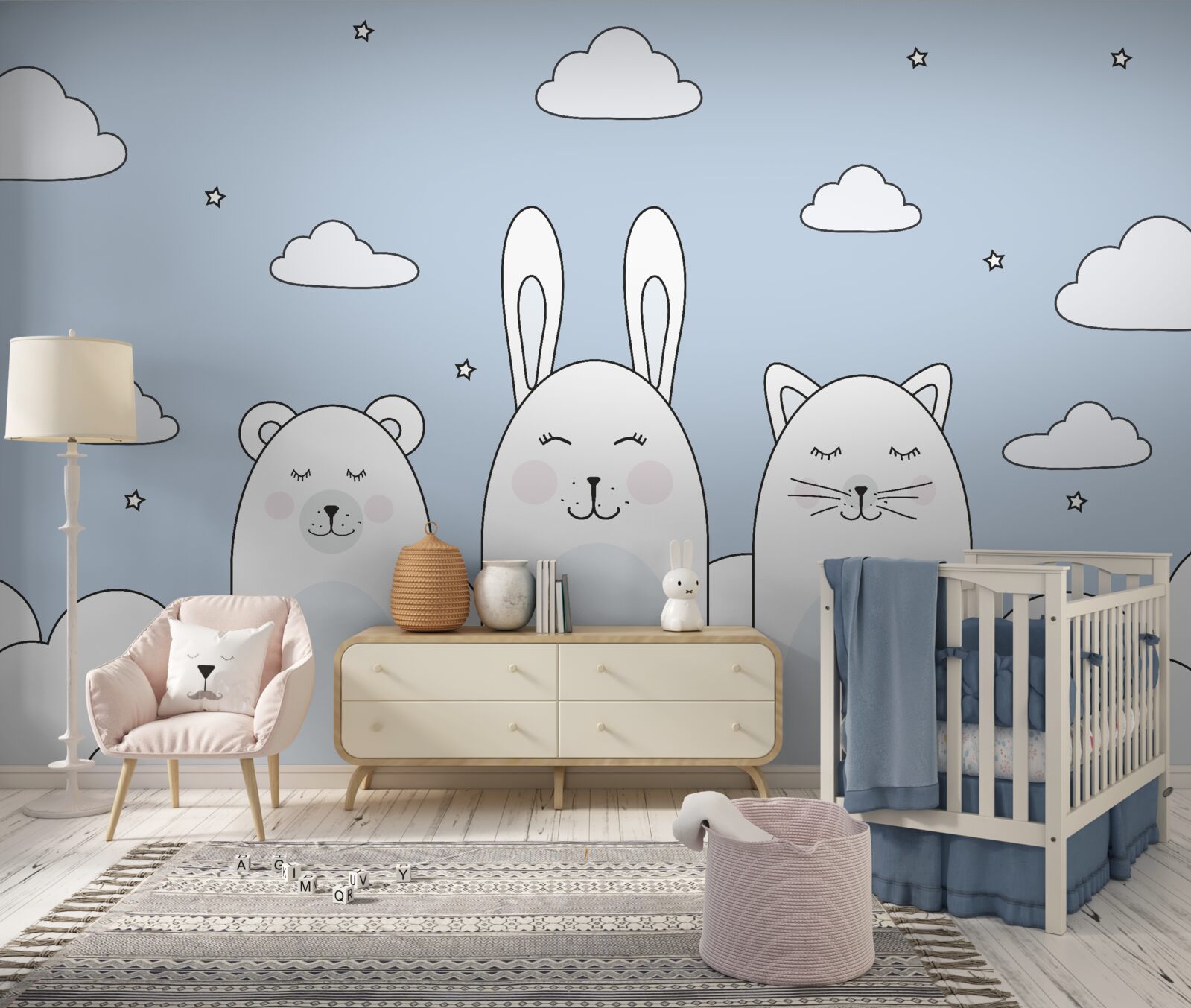 Fotobehang kinderen in de show