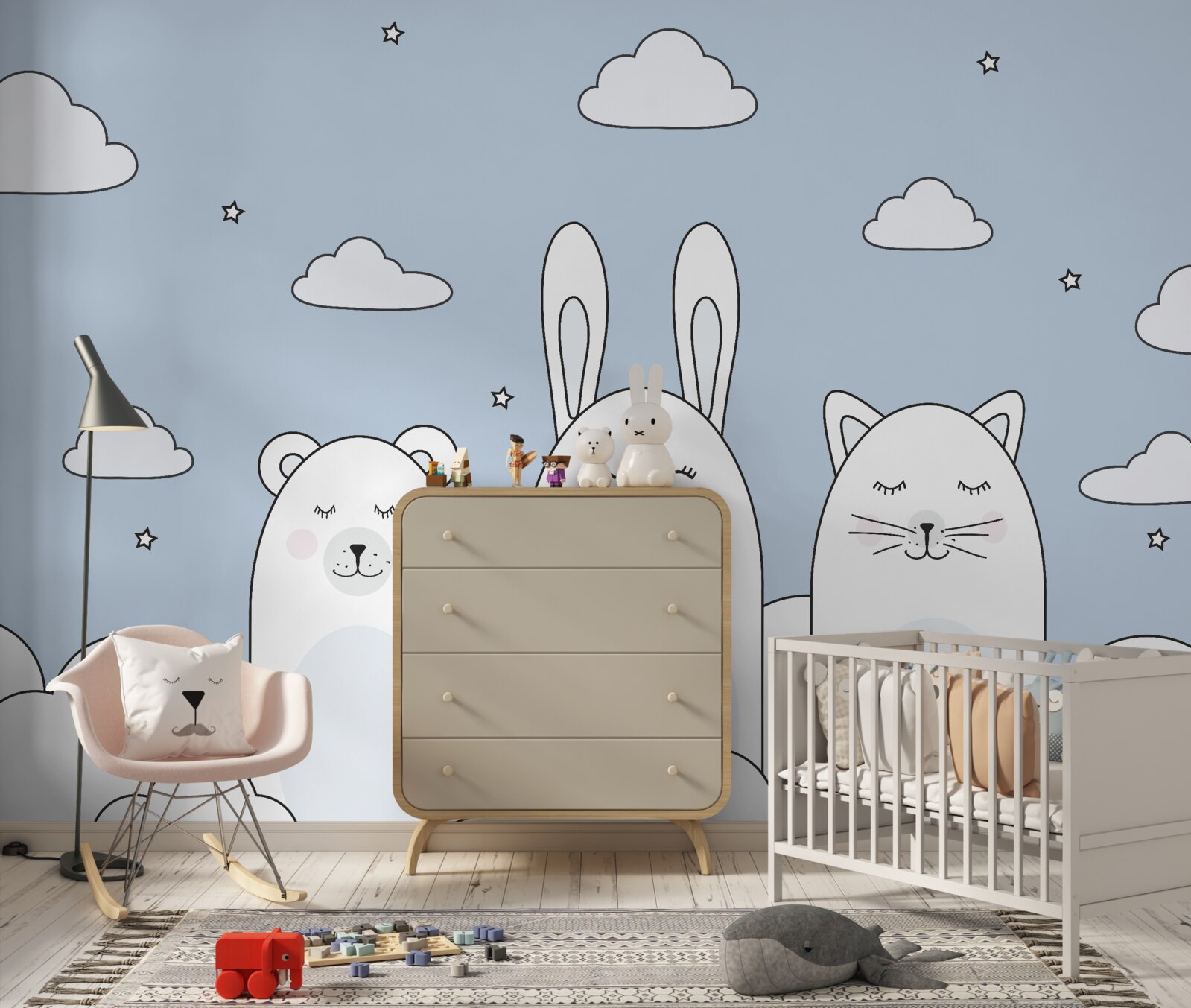 Fotobehang kinderen in de show