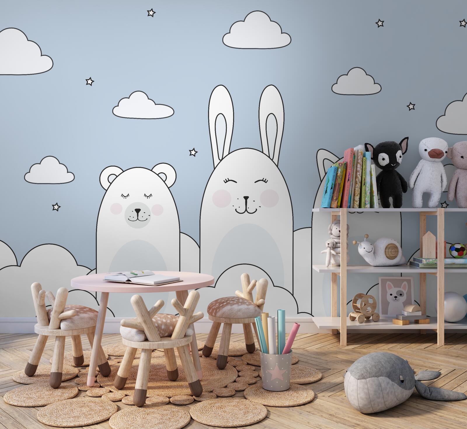 Fotobehang kinderen in de show